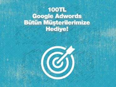 100 TL Google Adwords Hediye!